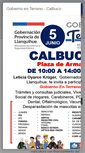 Mobile Screenshot of elcalbucano.cl
